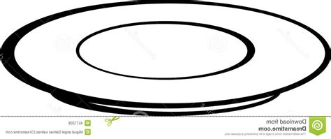 plate clip art|plate clip art black and white.